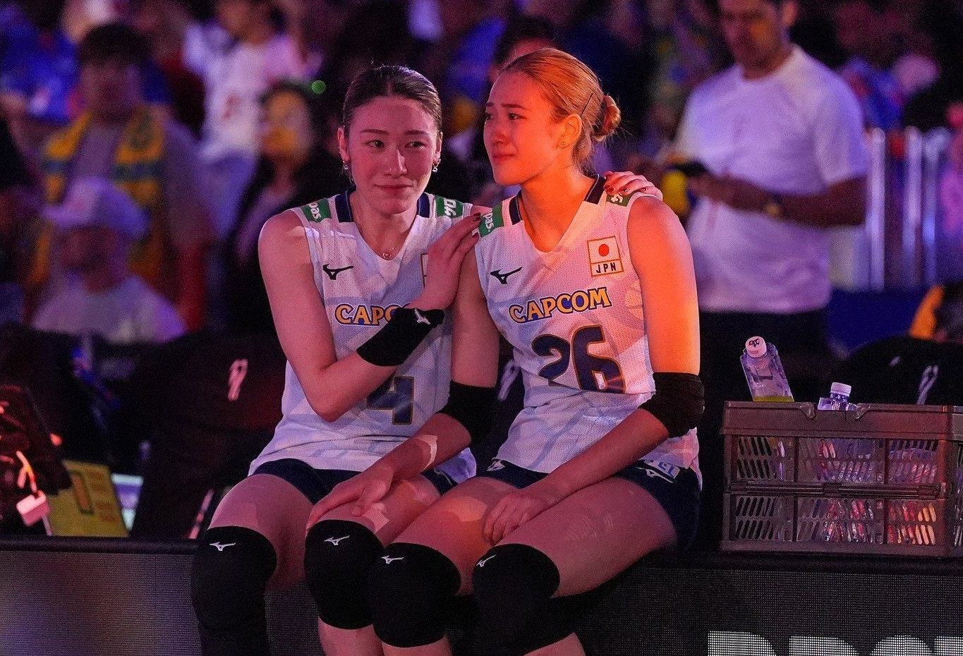 Hoa khôi bóng chuyền Nhật Bản bật khóc vì thua Brazil trận tranh HCĐ thế giới