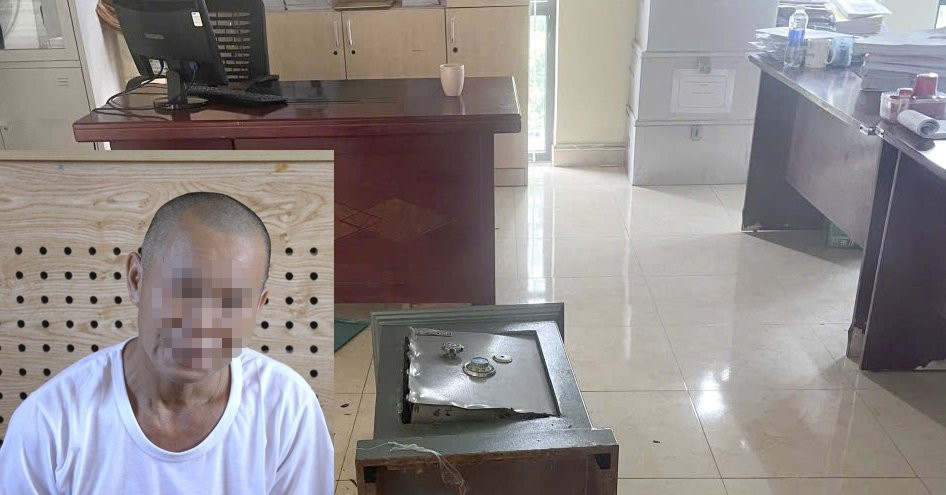 Người đàn ông Trung Quốc liên tiếp gây ra 4 vụ phá két sắt, trộm gần 2 tỷ đồng