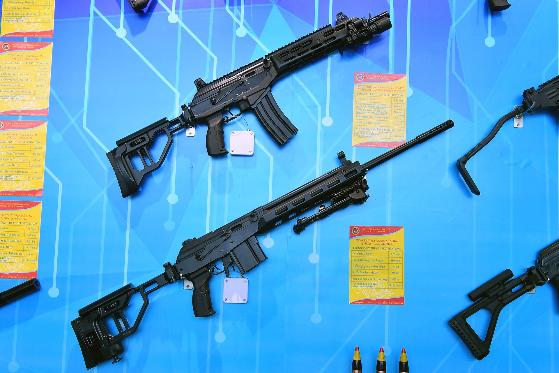 Những điều đặc biệt của súng bắn tỉa do Việt Nam sản xuất lần đầu được triển lãm