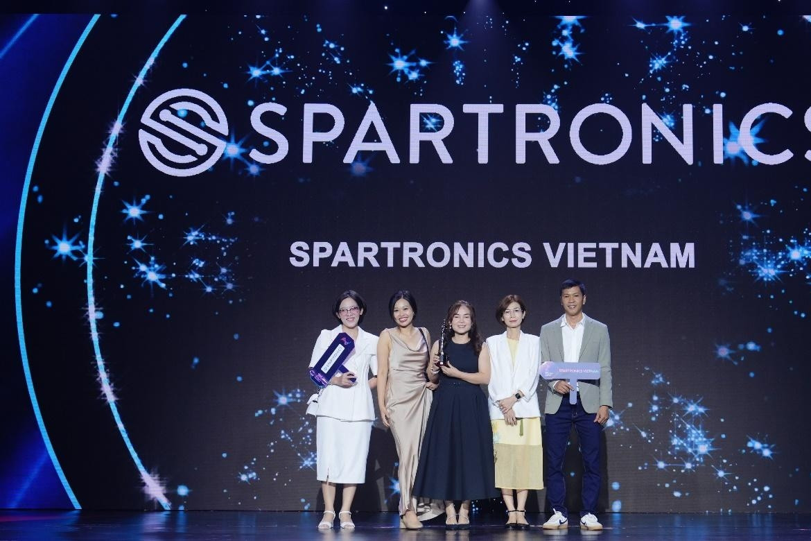 Spartronics Việt Nam khẳng định vị thế qua hai giải thưởng HR Asia 2025