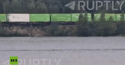 Tàu chở đạn trật bánh tại quốc gia thuộc NATO