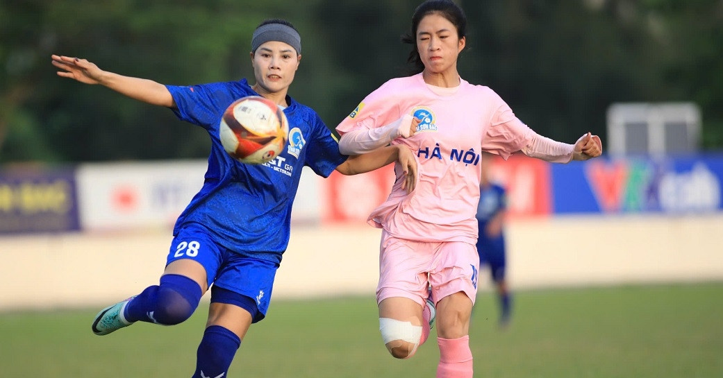 Vòng 2 giải bóng đá nữ VĐQG 2025: Hà Nội bị Thái Nguyên T&T cầm chân