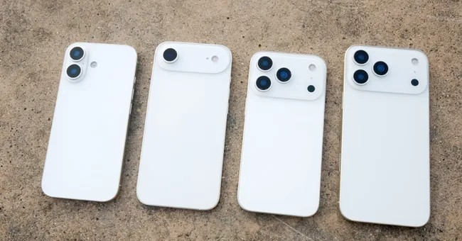 Chân dung bộ tứ iPhone 17 ra mắt đêm nay