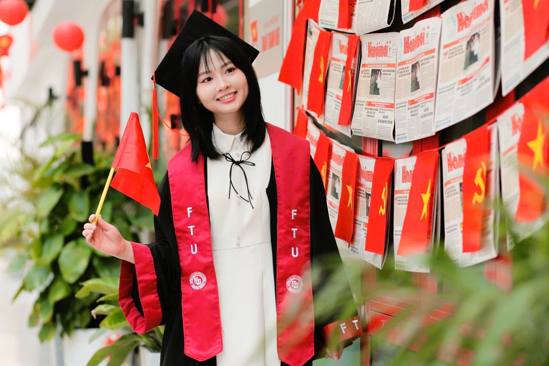 Nữ sinh Bắc Ninh tốt nghiệp thủ khoa với điểm số tuyệt đối của ĐH Ngoại thương