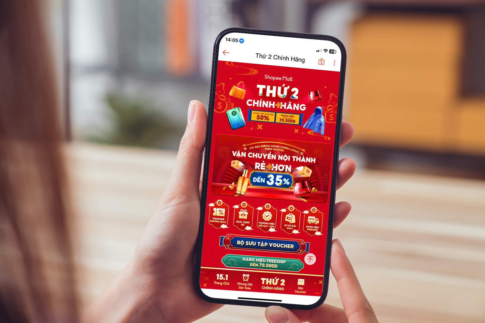 Shopee thúc đẩy mua sắm hàng chính hãng trên sàn thương mại điện tử