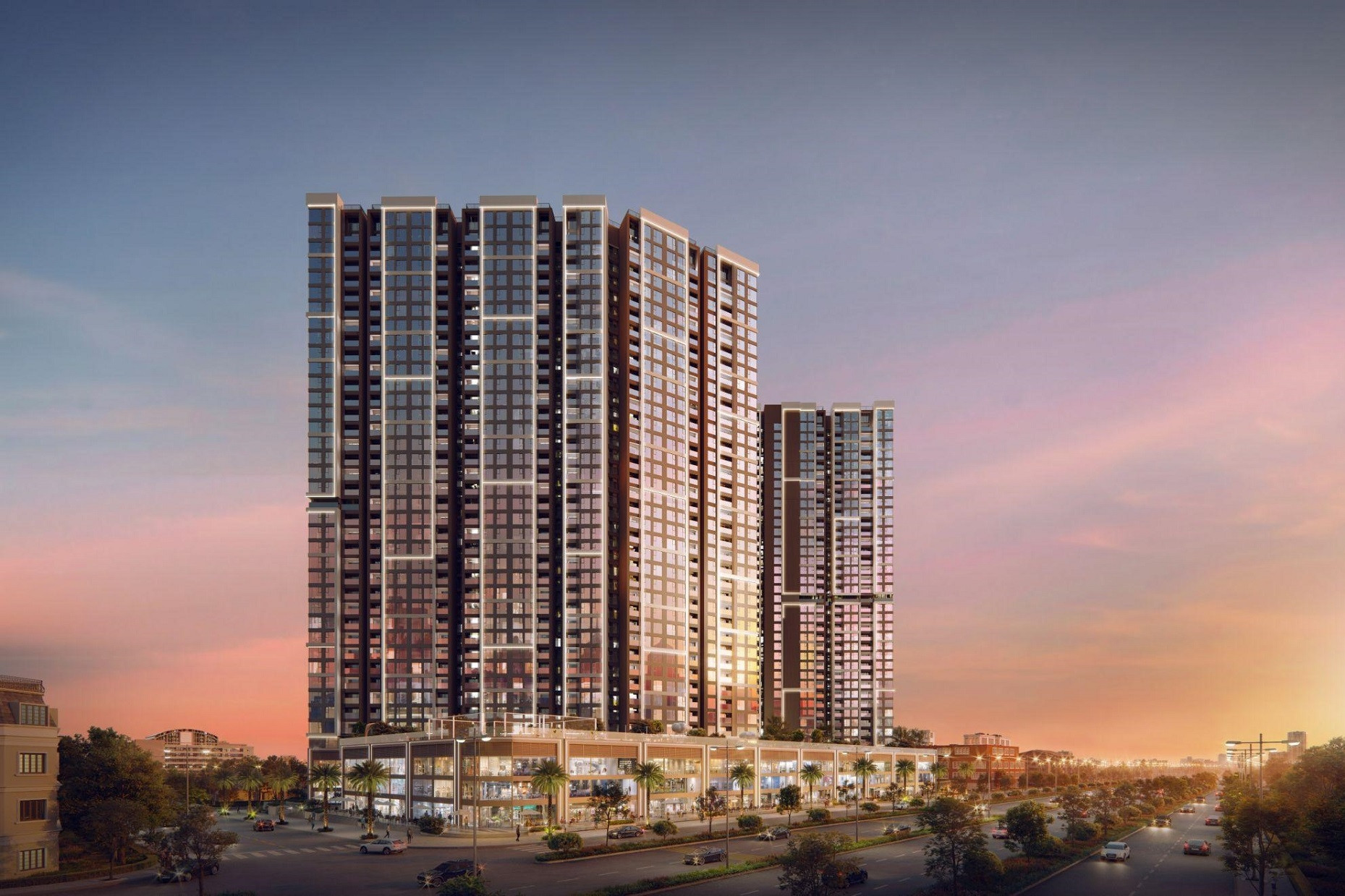 Tầm nhìn giao hòa thiên nhiên và phố thị của Tower A - Masteri Rivera Danang