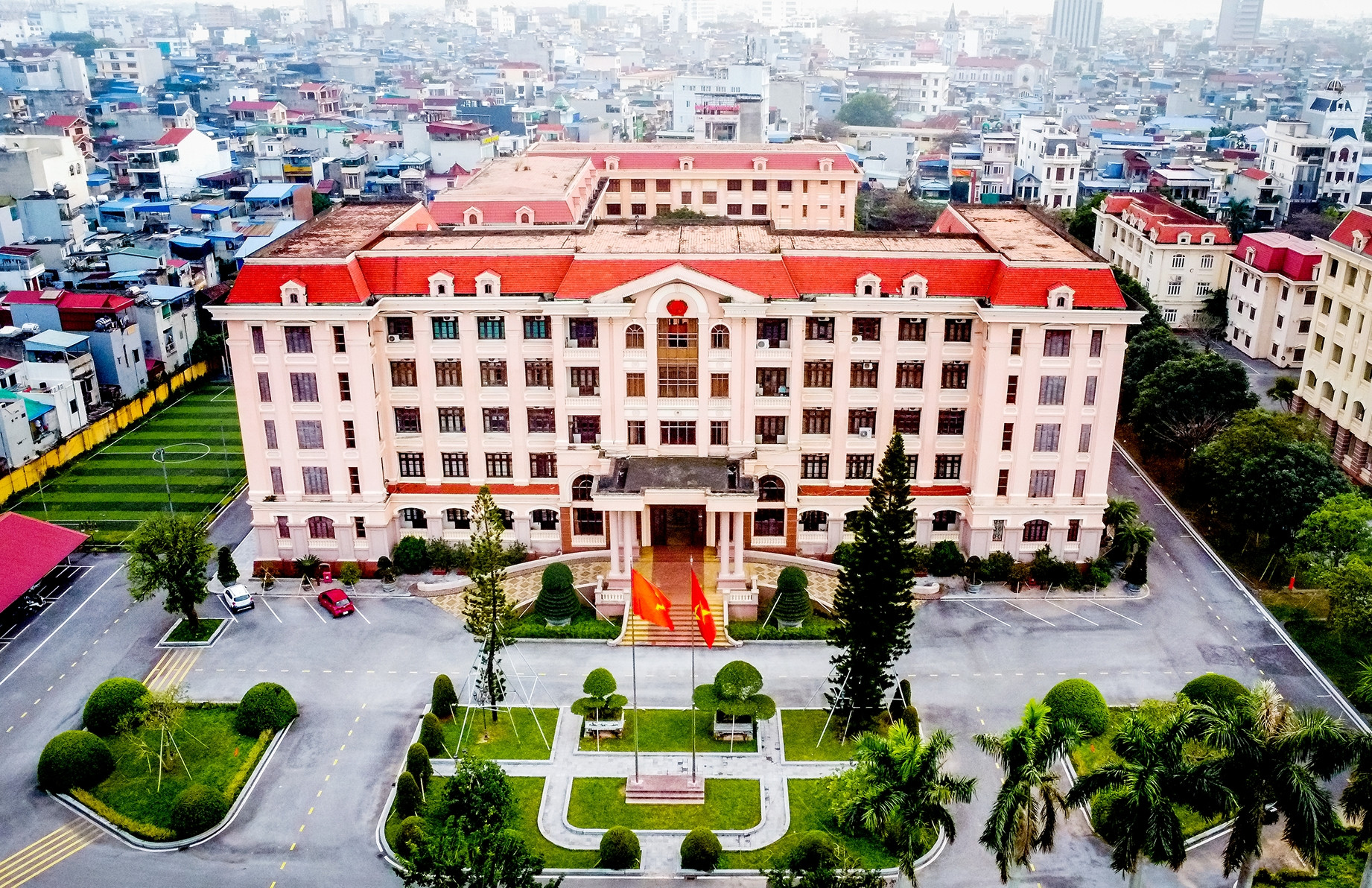 Cận cảnh trụ sở UBND tỉnh Nam Định cũ, nay thành trụ sở 'siêu phường' ở Ninh Bình