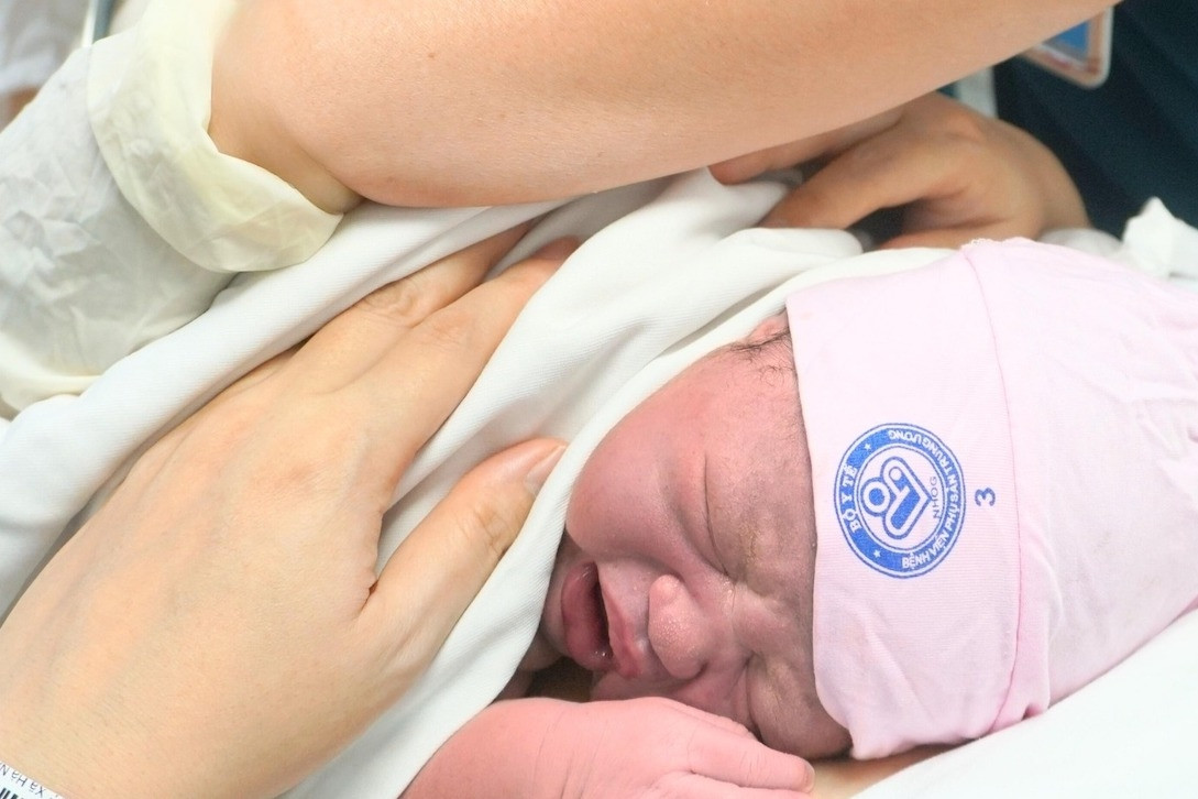  Công dân nhí đầu tiên chào đời năm 2026 ở BV Phụ sản Trung ương 