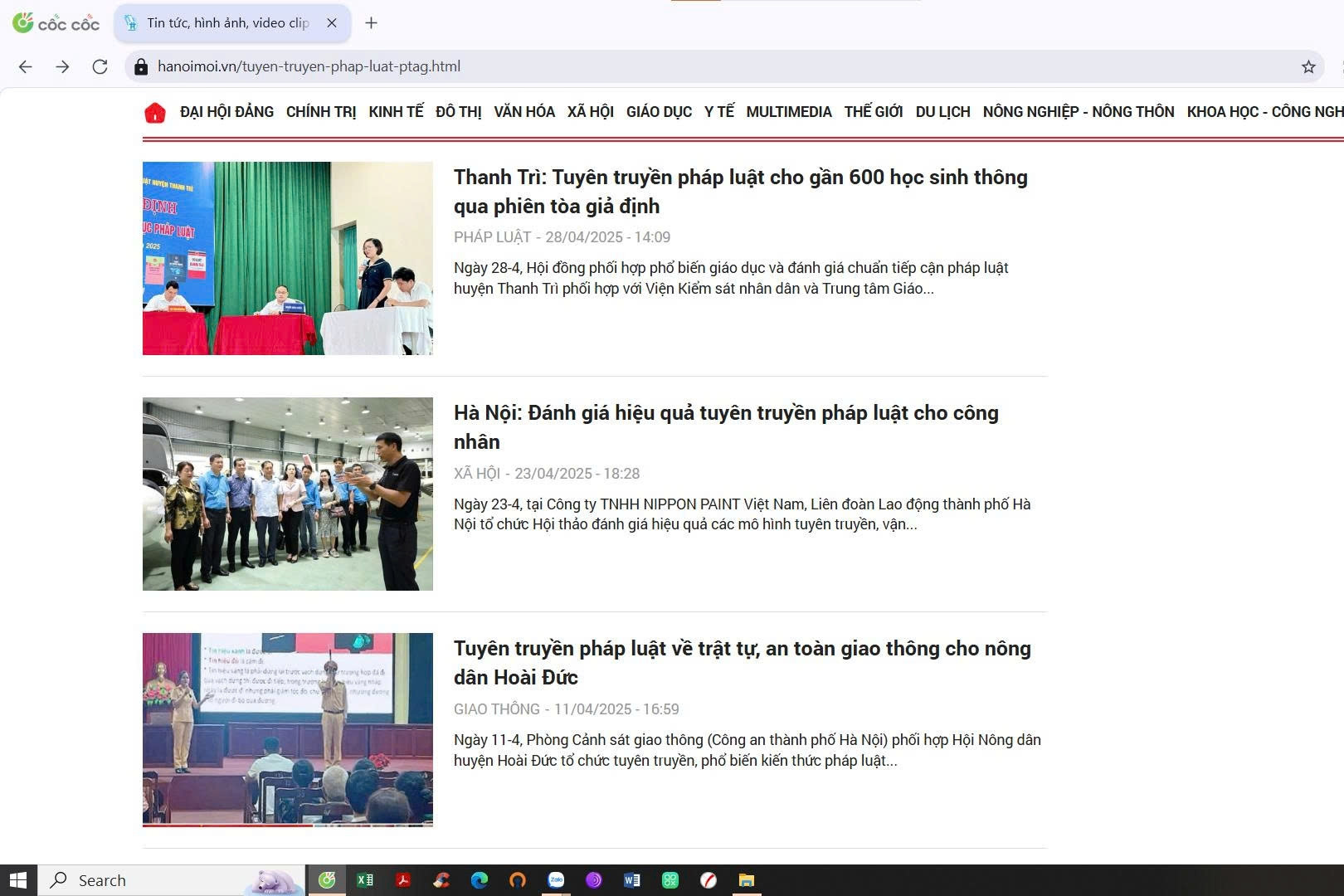 Hà Nội tăng cường năng lực tiếp cận pháp luật cho người dân