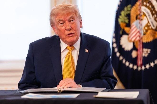 Tổng thống Trump khẳng định 64% người dân Mỹ ủng hộ ông