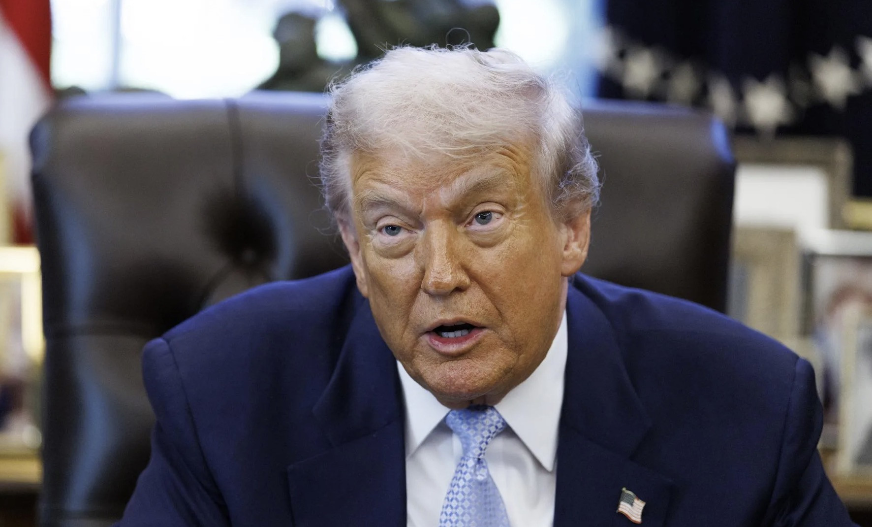 Tổng thống Mỹ Donald Trump. Ảnh: EFE/EPA