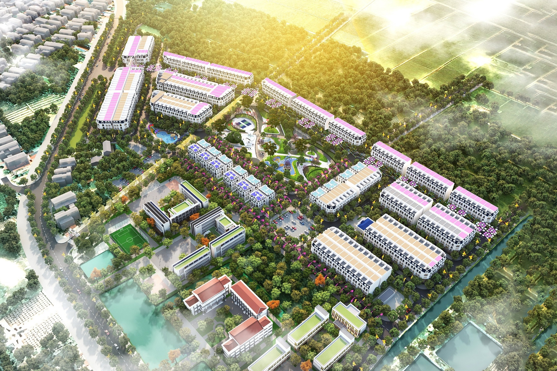 Khu đô thị Việt Hưng - Biểu tượng sống mới tại cửa ngõ Phía Tây Hải Phòng