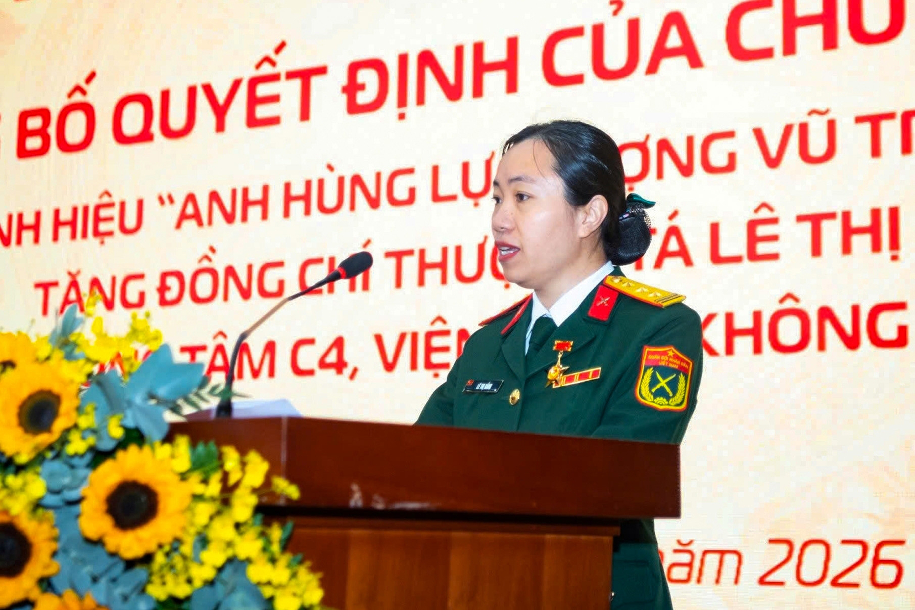 Nữ cán bộ nghiên cứu tên lửa của Viettel được phong tặng Anh hùng Lực lượng vũ trang nhân dân