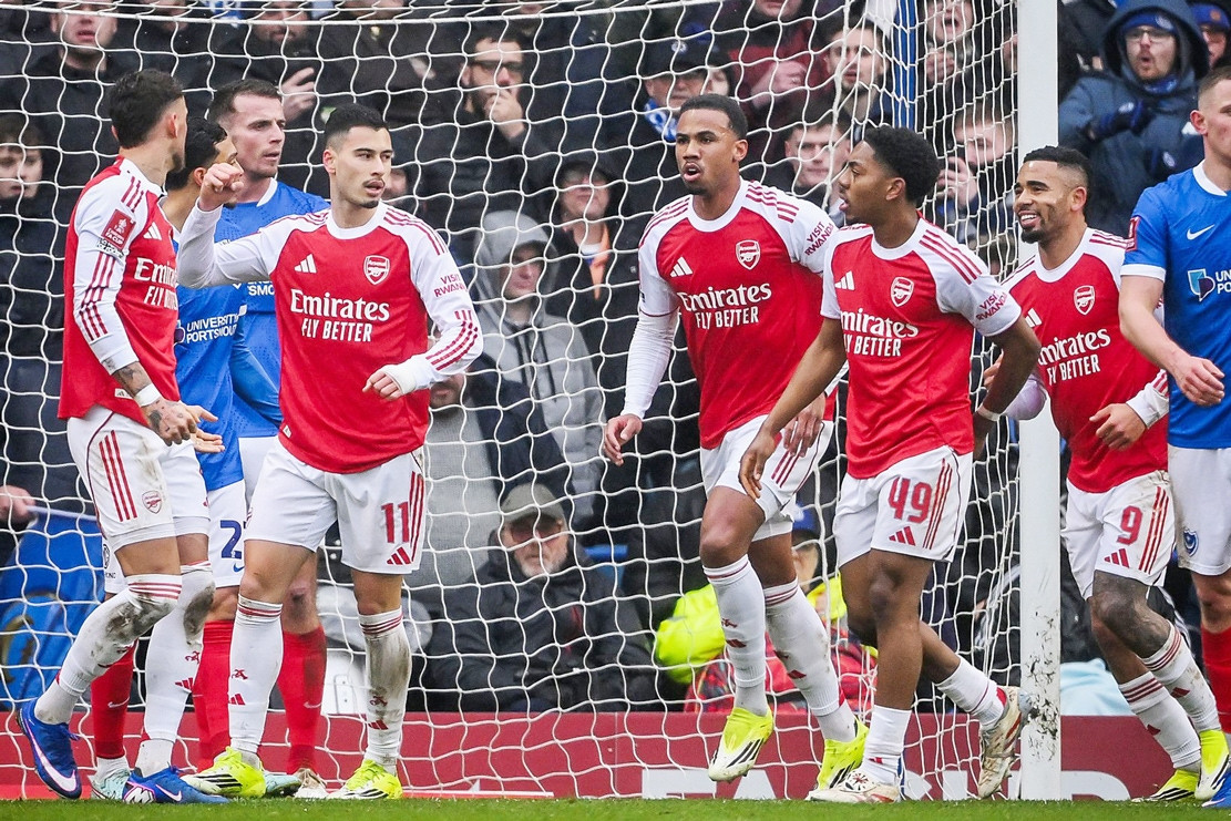 Martinelli lập hat-trick, Arsenal đại thắng ở FA Cup