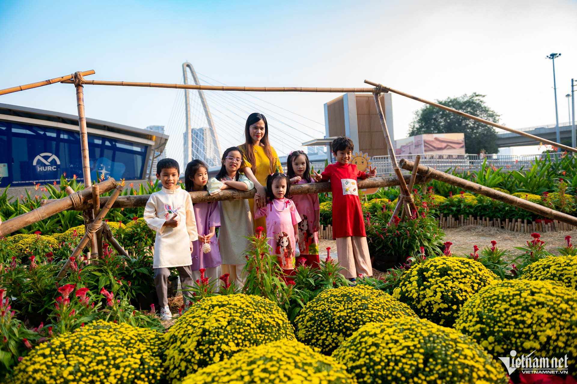 Vườn hoa Tết Ba Son