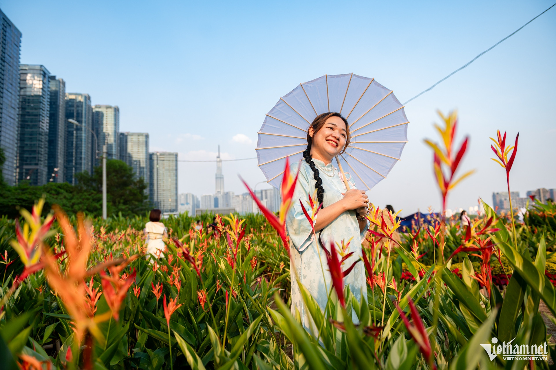 Vườn hoa Tết Ba Son