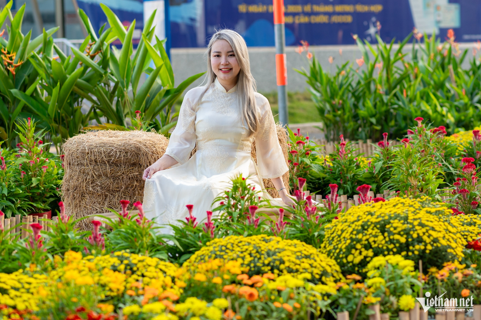 Vườn hoa Tết Ba Son