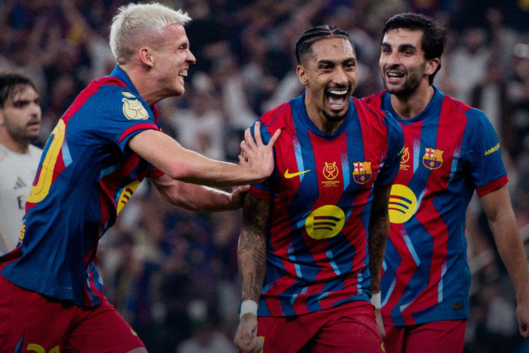 Barca thắng nghẹt thở Real Madrid: Siêu kinh điển của Raphinha