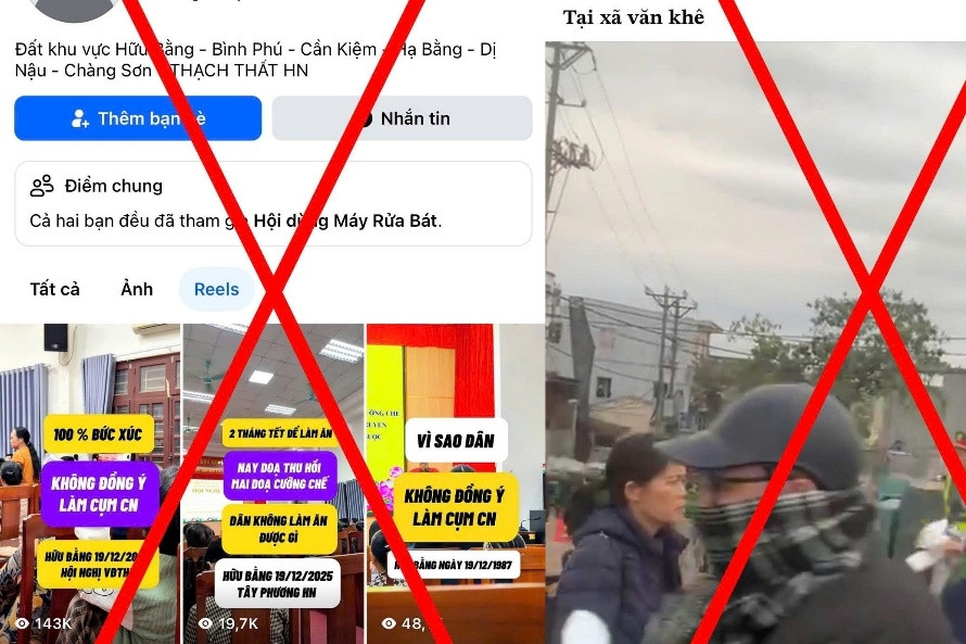 Công an Hà Nội cảnh báo chiêu lợi dụng việc xây cầu vượt sông Hồng để xuyên tạc