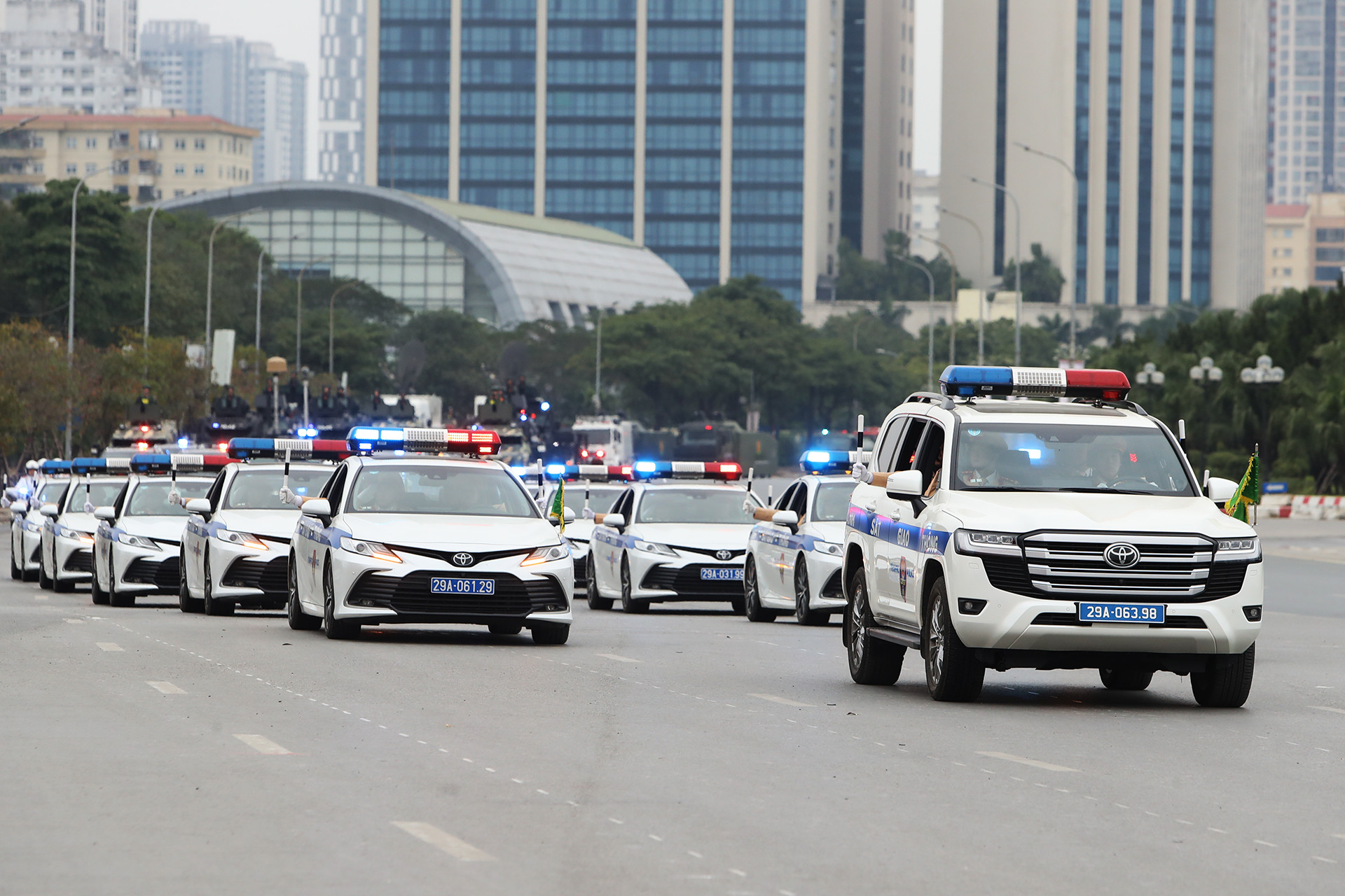 Cục CSGT thông báo các tuyến đường cấm, hạn chế xe phục vụ Đại hội Đảng XIV