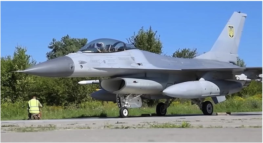 Máy bay chiến đấu F-16. Ảnh: Không quân Ukraine.