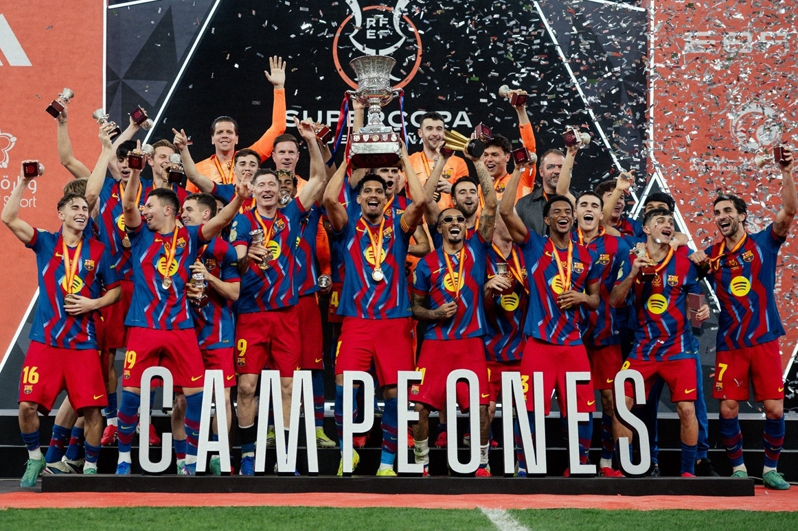 Thắng kịch tính Real Madrid, Barca đoạt Siêu cúp Tây Ban Nha