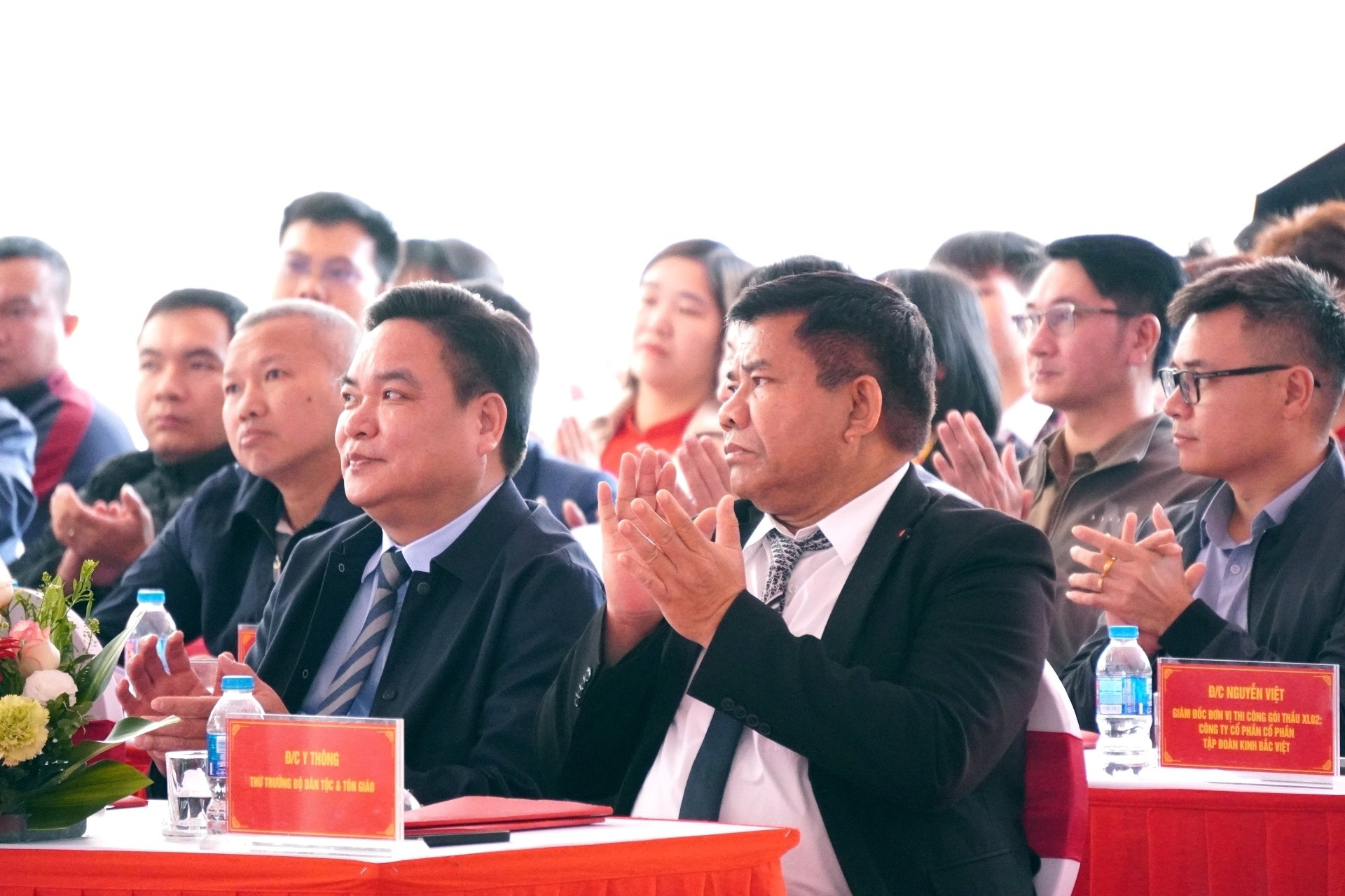 Thứ trưởng Y Thông dự lễ khởi công dự án đầu tư cơ sở vật chất cho Trường Dự bị đại học Sầm Sơn