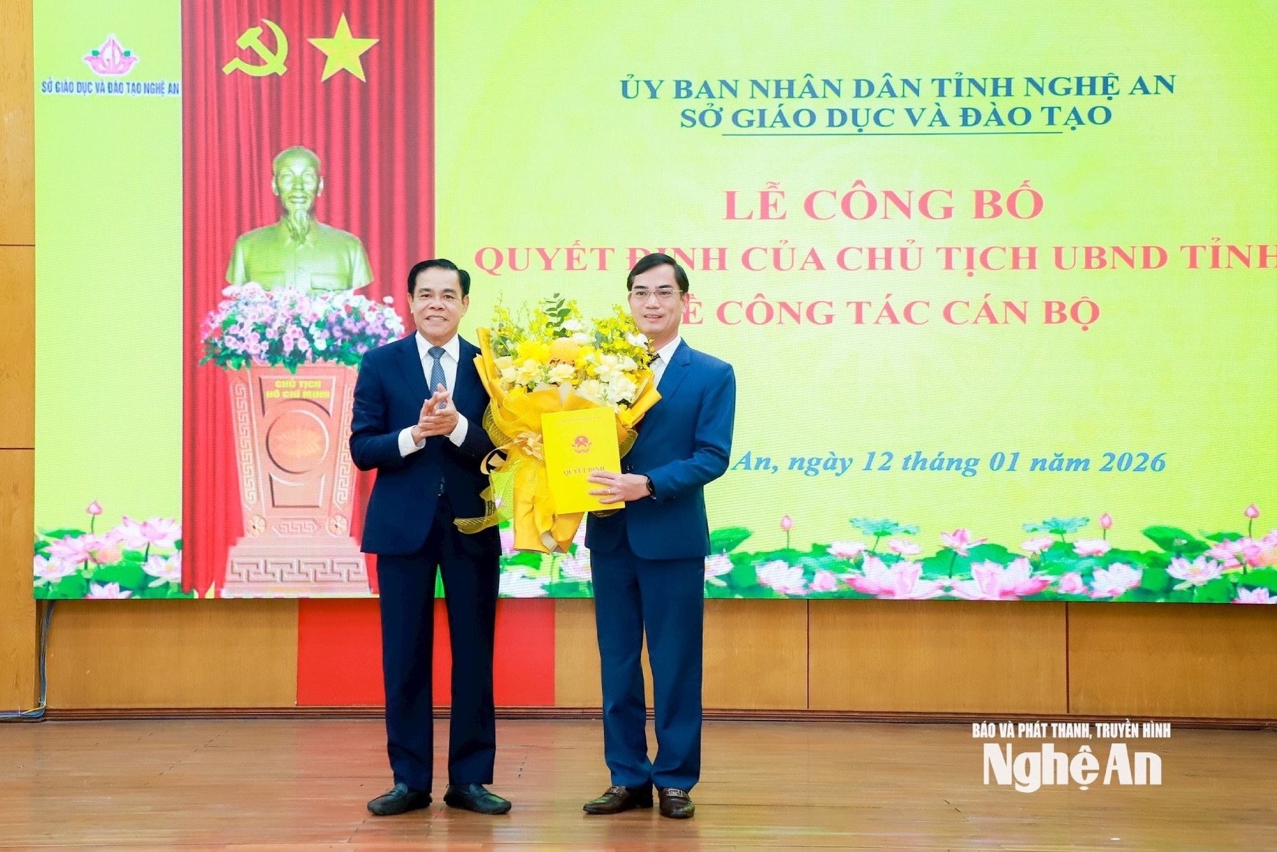 Tiến sĩ Nguyễn Văn Khoa giữ chức Giám đốc Sở GD-ĐT tỉnh Nghệ An