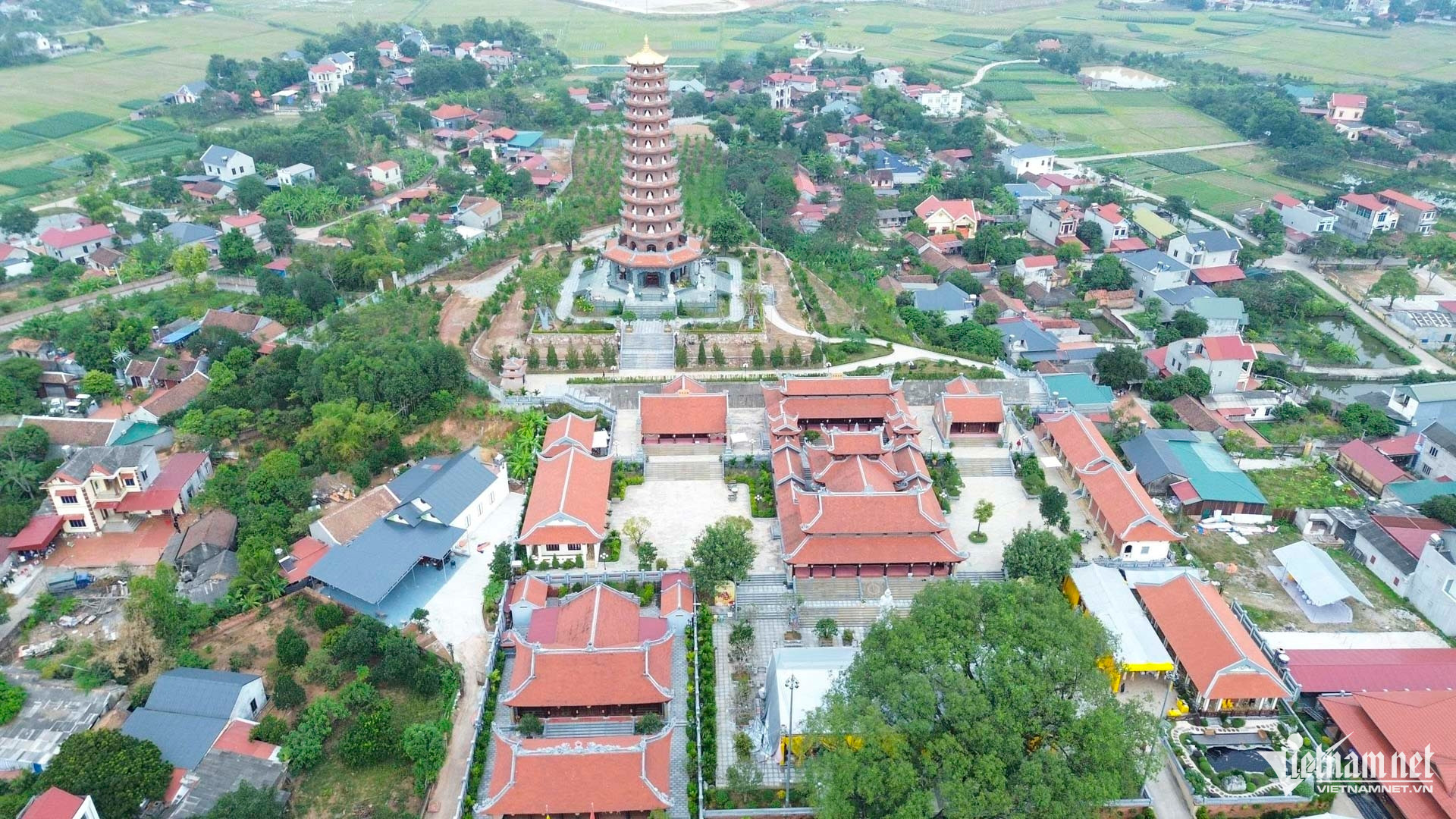 Chùa Phúc Sơn tôn trí xá lợi Đức Phật