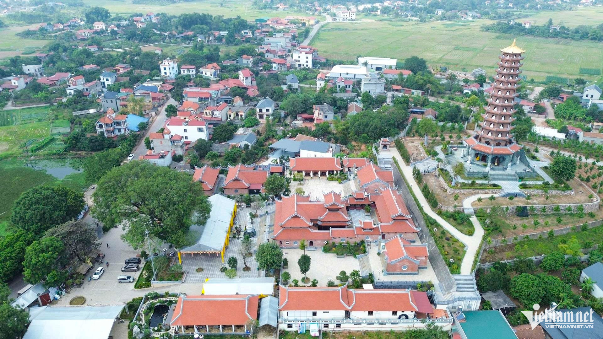 Chùa Phúc Sơn góp phần phát triển du lịch tâm linh