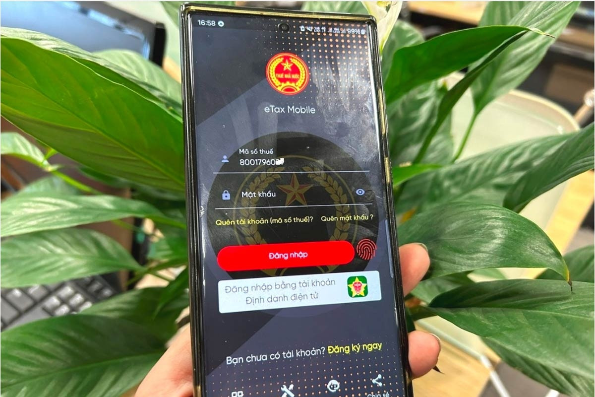 Cách kê khai thuế trên eTax Mobile cho hộ, cá nhân cho thuê nhà