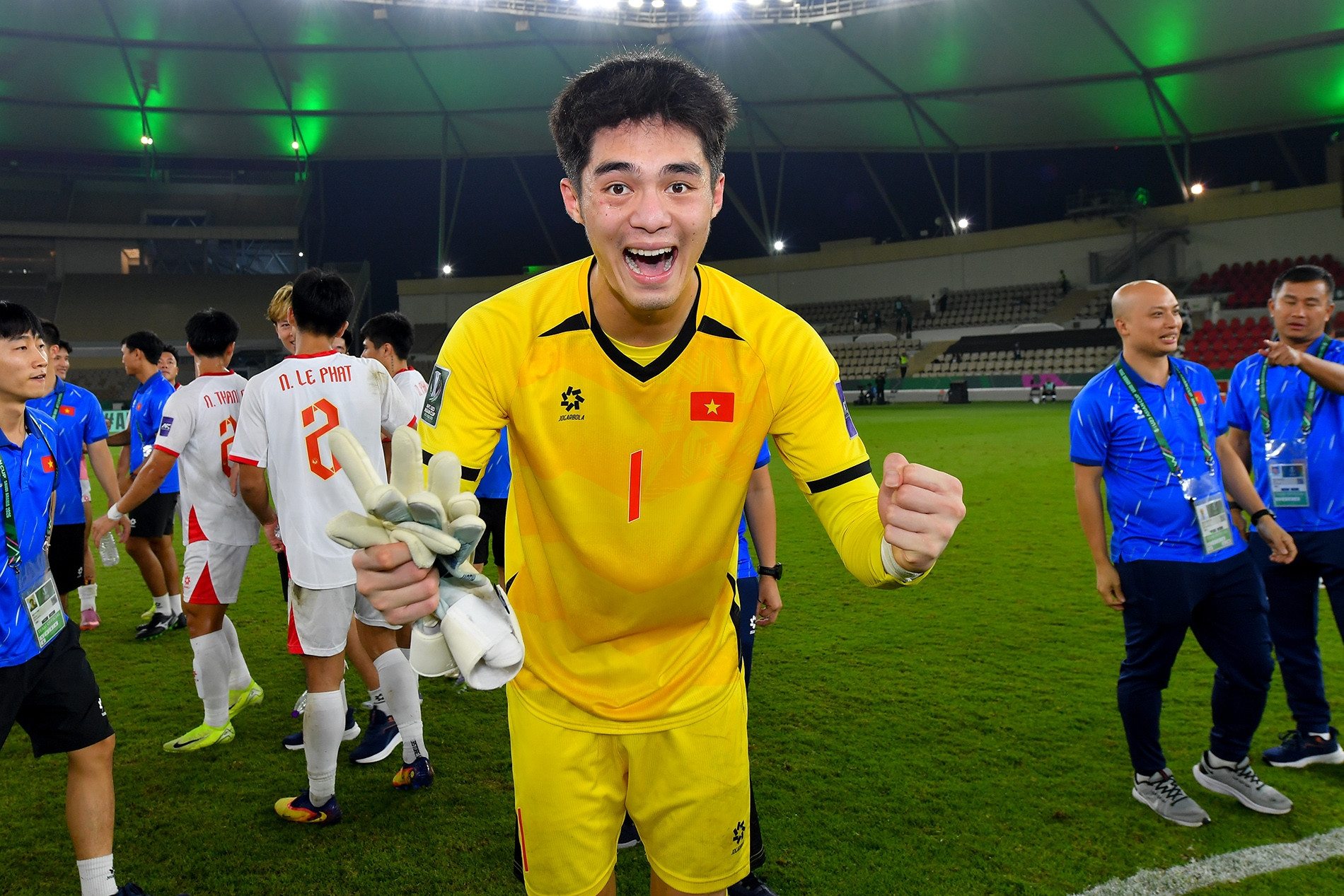 Trung Kiên nói lời 'đanh thép' khi cùng U23 Việt Nam vào tứ kết