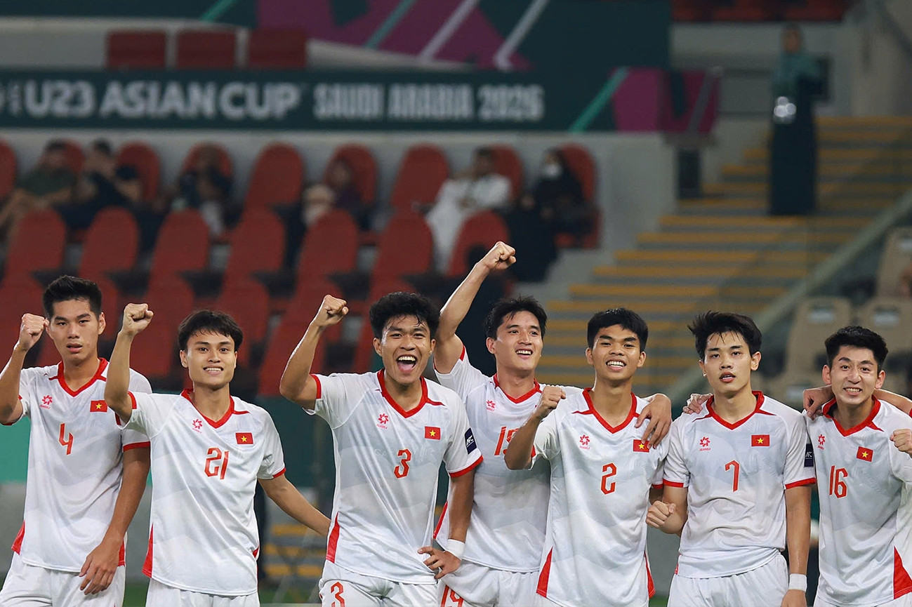 Video bóng đá U23 Việt Nam 1-0 U23 Ả Rập Xê Út: Người hùng Đình Bắc