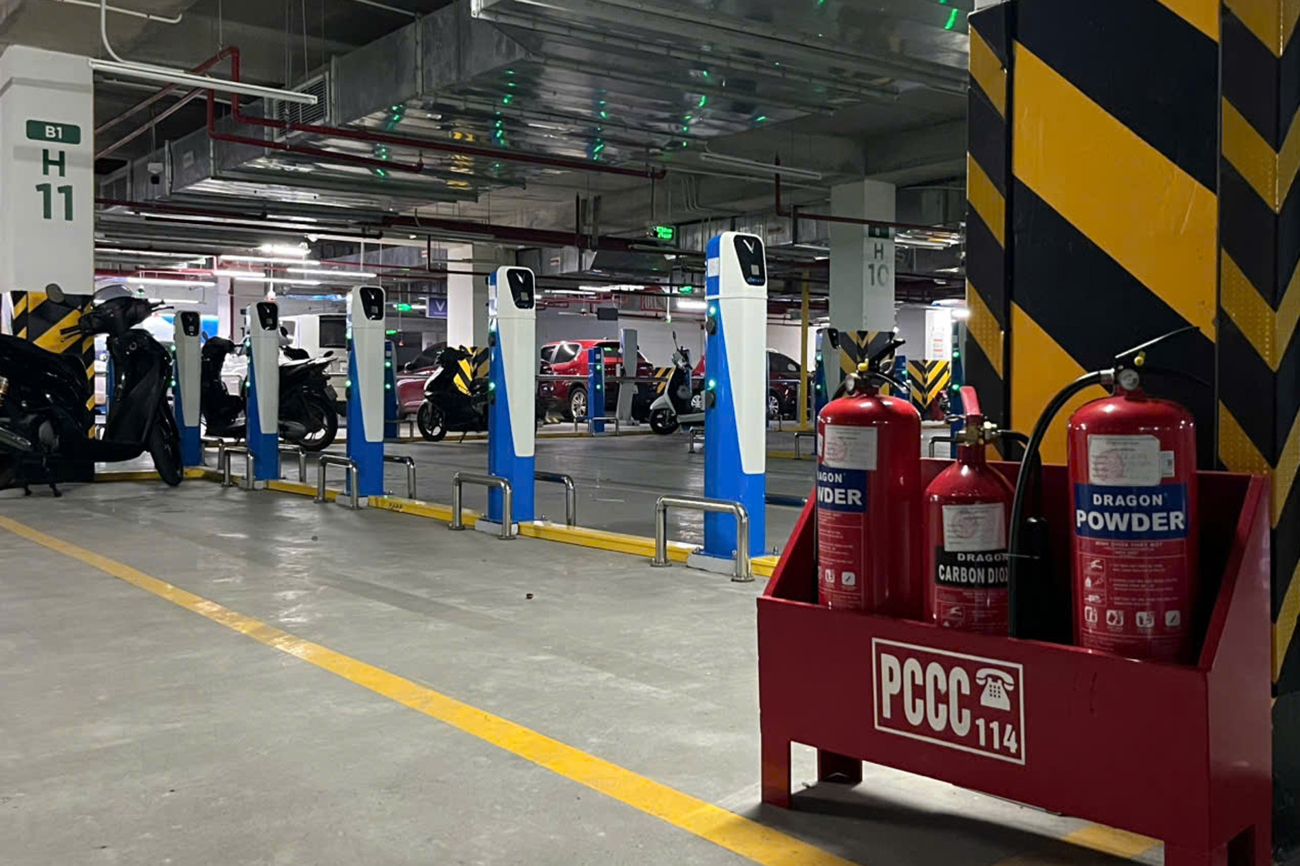 “An toàn PCCC xe điện cũng như xe xăng mà thôi”