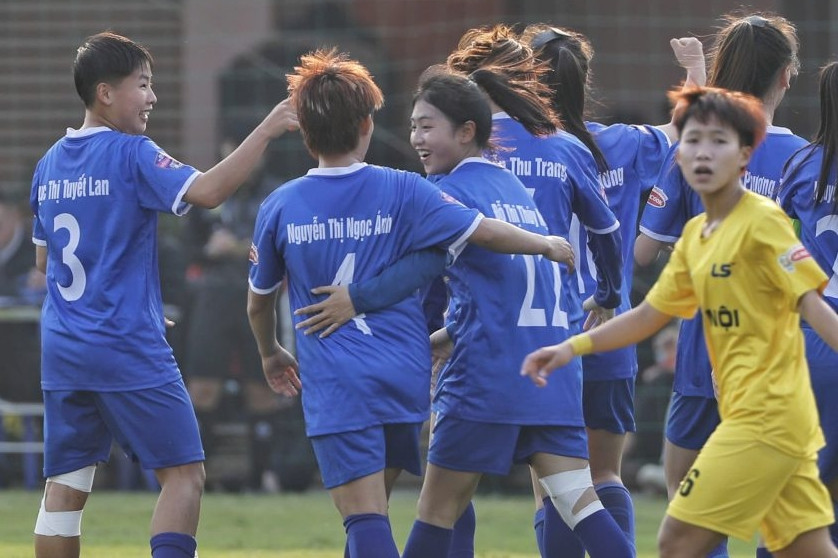 Giải bóng đá nữ U19 QG: Thái Nguyên T&T gây bất ngờ