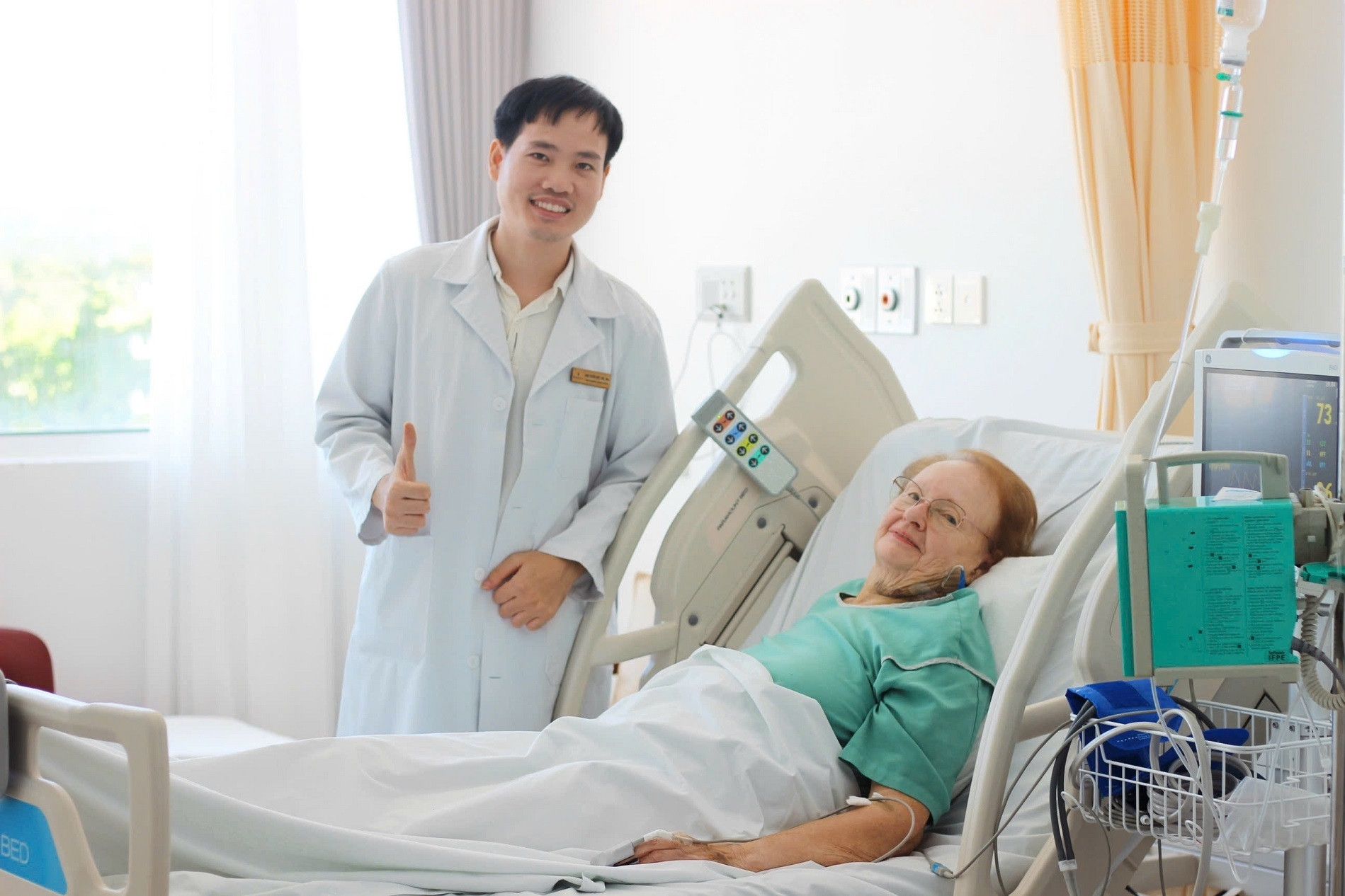 Vinmec Phú Quốc cứu sống bệnh nhân cao tuổi người Đức nguy kịch