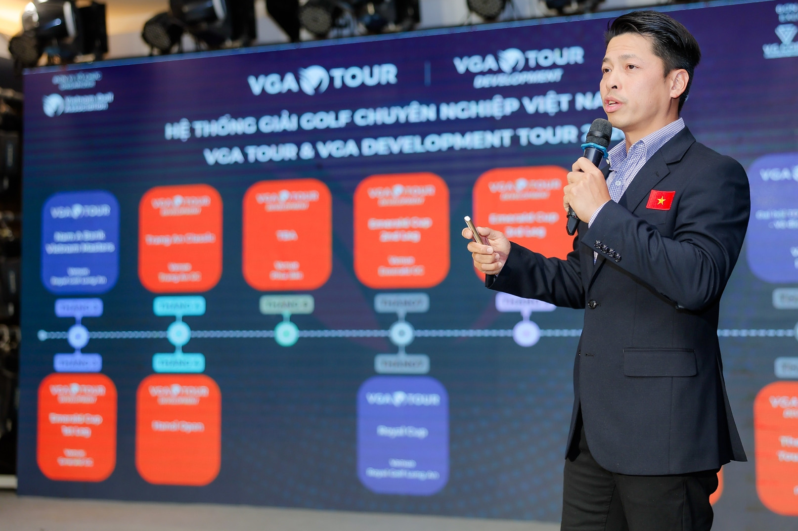 Golf Việt Nam có 10 giải chuyên nghiệp trong năm 2026