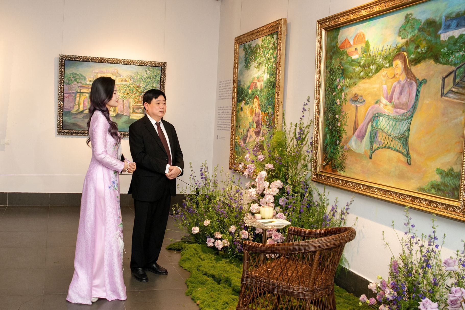 Lan tỏa di sản Việt Nam trong không gian hội họa giàu chất thơ