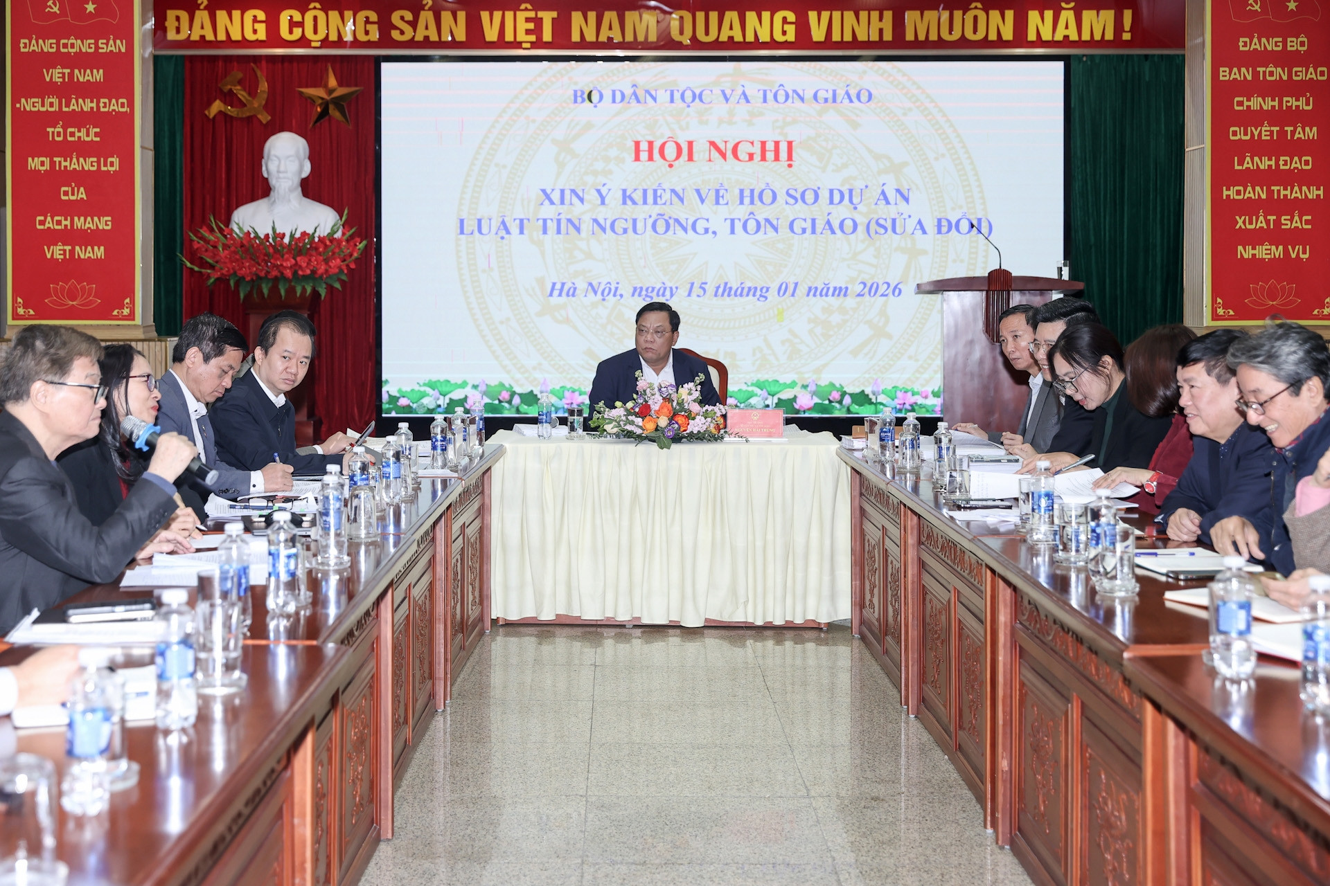 Sửa đổi Luật Tín ngưỡng, tôn giáo phải bảo đảm tính hài hòa, phù hợp