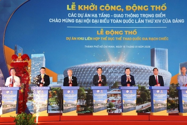 TPHCM khởi công, động thổ 4 dự án hạ tầng trọng điểm quy mô hơn 235.000 tỷ đồng