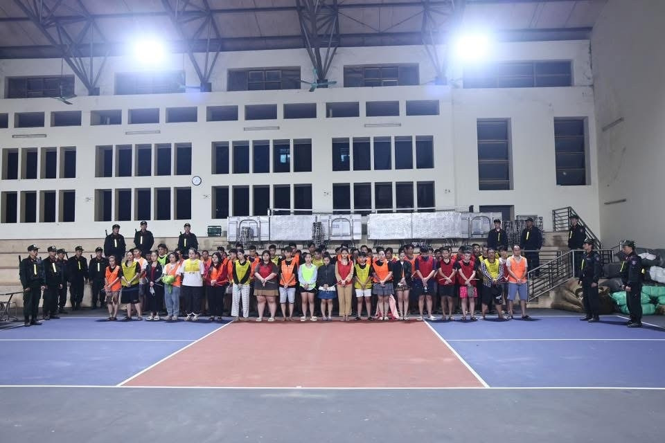 Đột kích các đặc khu tại Campuchia, Công an Tuyên Quang bắt 205 đối tượng