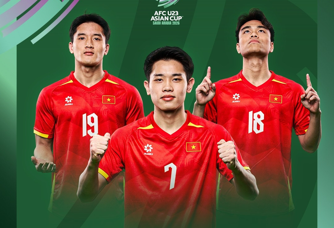 AFC tiếp 'vitamin tinh thần' U23 Việt Nam trước trận tứ kết gặp U23 UAE