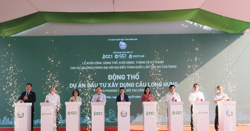 Cầu Long Hưng khởi công, tăng lợi thế kết nối đô thị ven sông Đồng Nai với TPHCM