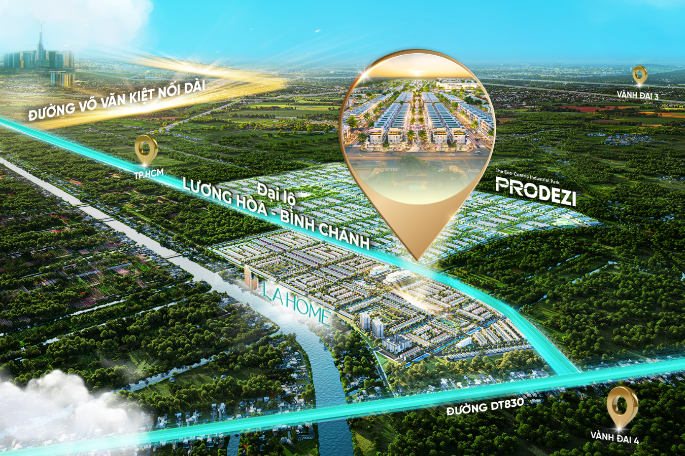 Dự án LA Home hưởng lợi từ ‘cú hích’ hạ tầng khu Tây TP.HCM