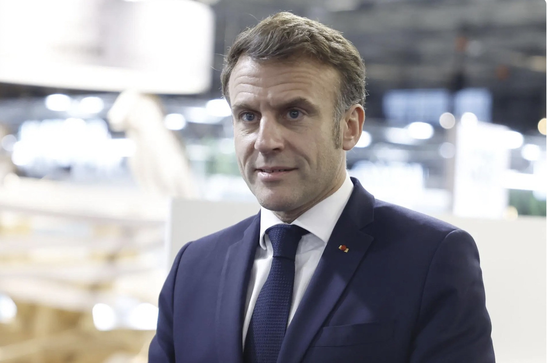 Tổng thống Pháp Macron. Ảnh: EFE/EPA