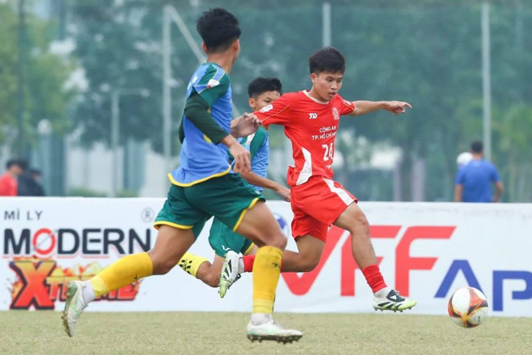Giải U19 Quốc gia 2026: Hà Nội đánh bại PVF