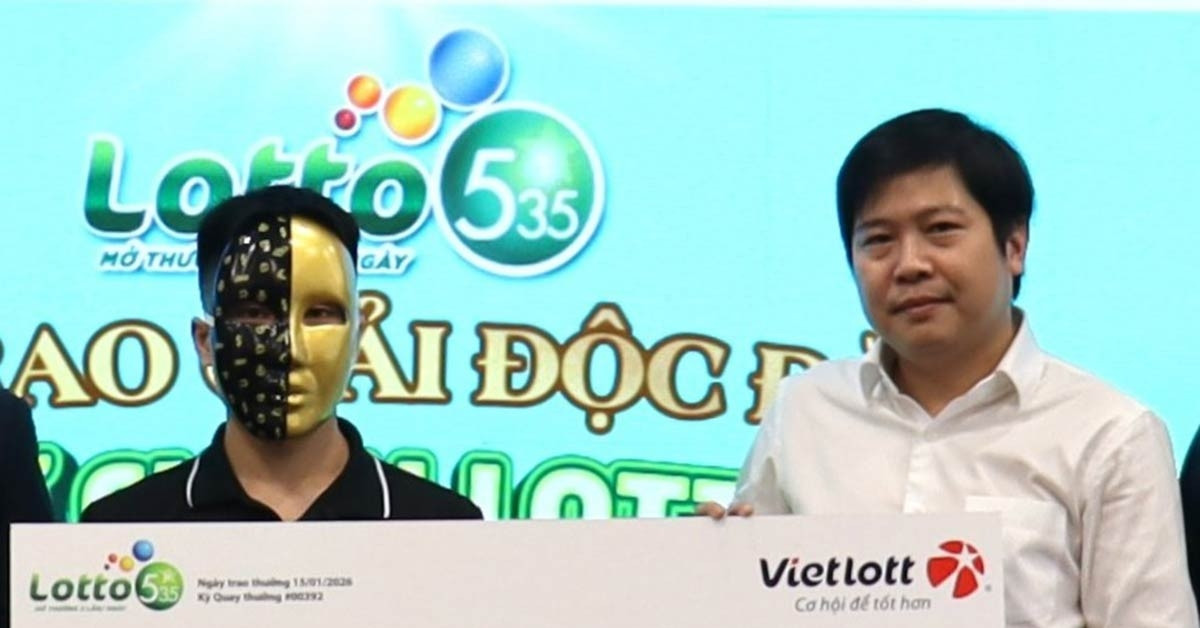 Thanh niên Cao Bằng trúng độc đắc Vietlott hơn 20 tỷ