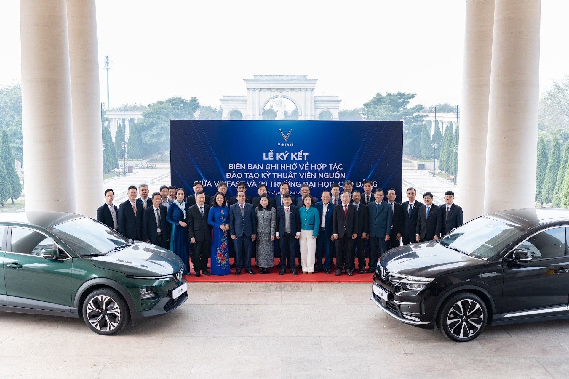 VinFast hợp tác với 30 trường đại học, cao đẳng đào tạo kỹ sư ô tô điện