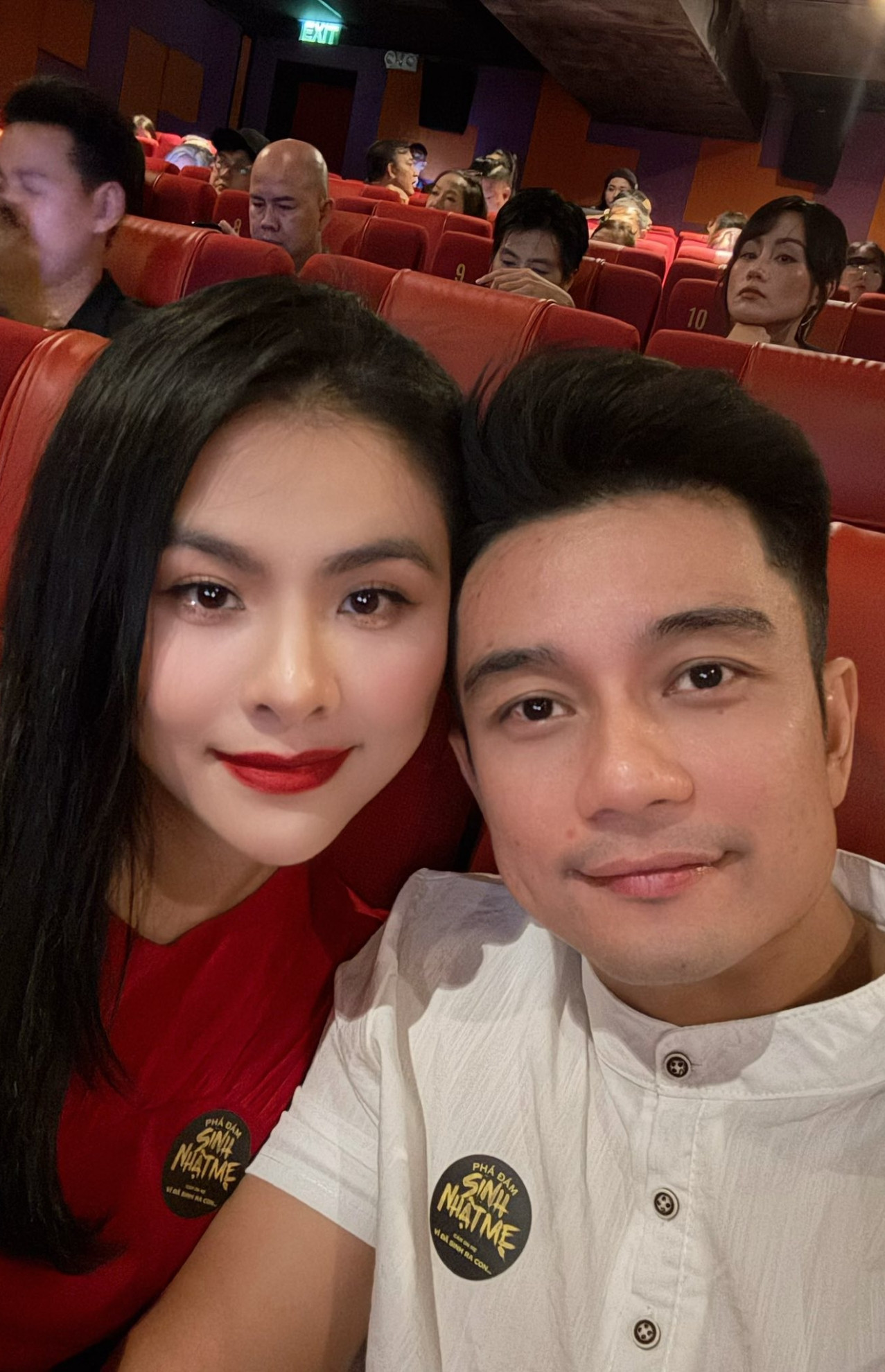 Vân Trang và ông xã trong khoảnh khắc hạnh phúc