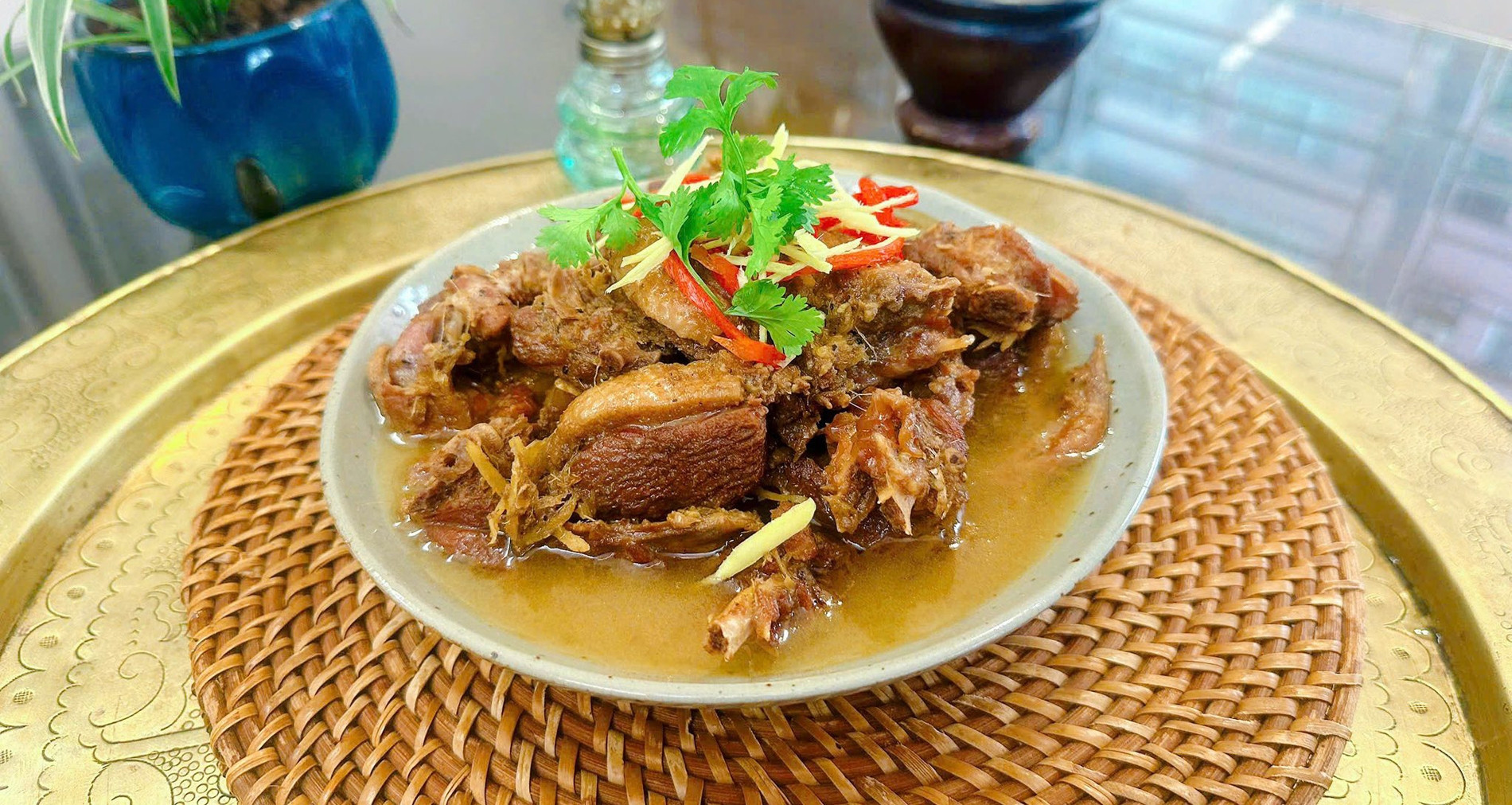 Cách làm thịt vịt kho gừng thơm nức mũi và mẹo khử mùi hôi đơn giản